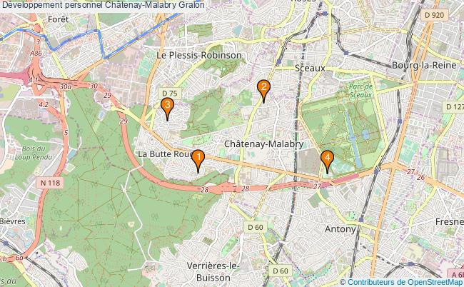 plan Développement personnel Châtenay-Malabry Associations développement personnel Châtenay-Malabry : 4 associations