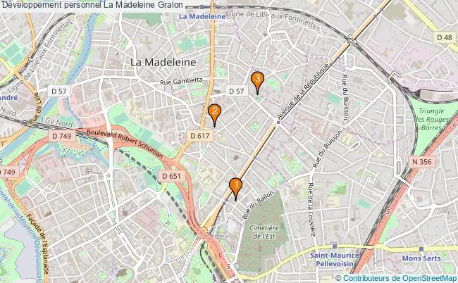 plan Développement personnel La Madeleine Associations développement personnel La Madeleine : 7 associations