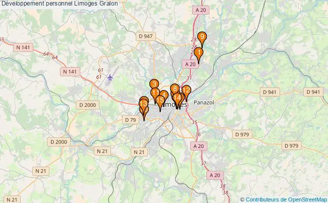 plan Développement personnel Limoges Associations développement personnel Limoges : 14 associations