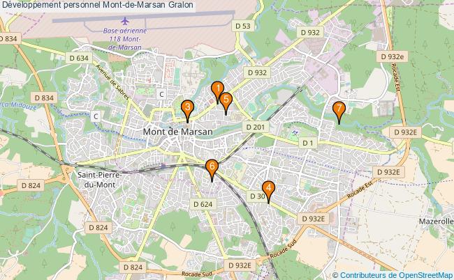 plan Développement personnel Mont-de-Marsan Associations développement personnel Mont-de-Marsan : 8 associations