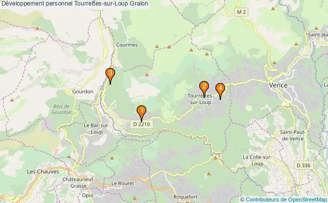 plan Développement personnel Tourrettes-sur-Loup Associations développement personnel Tourrettes-sur-Loup : 5 associations
