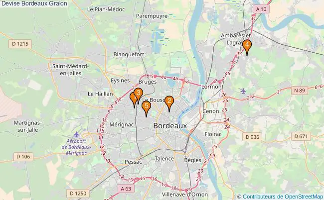 plan Devise Bordeaux Associations devise Bordeaux : 5 associations
