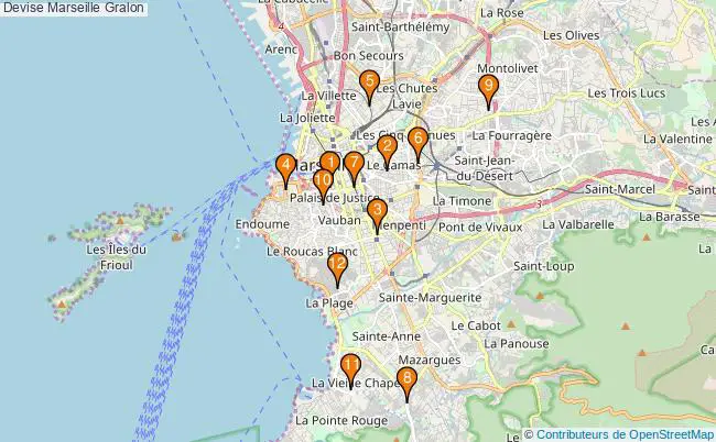 plan Devise Marseille Associations devise Marseille : 12 associations