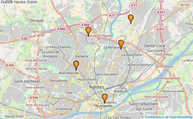 plan Diabète Nantes Associations diabète Nantes : 6 associations