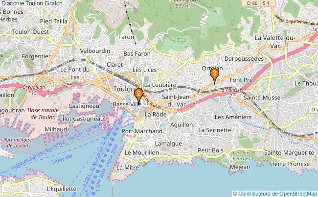 plan Diaconie Toulon Associations diaconie Toulon : 2 associations