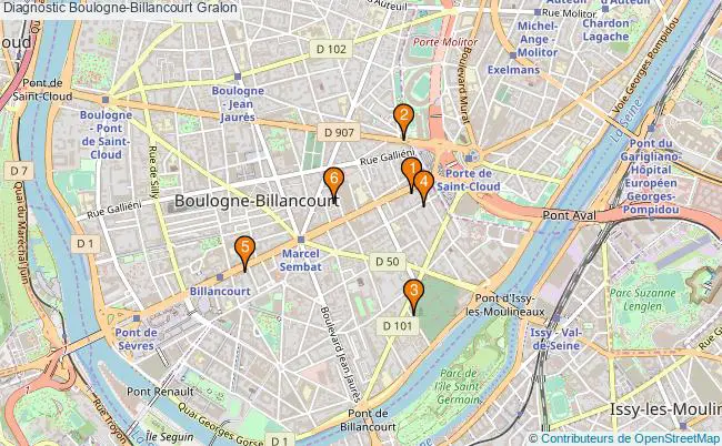 plan Diagnostic Boulogne-Billancourt Associations diagnostic Boulogne-Billancourt : 7 associations