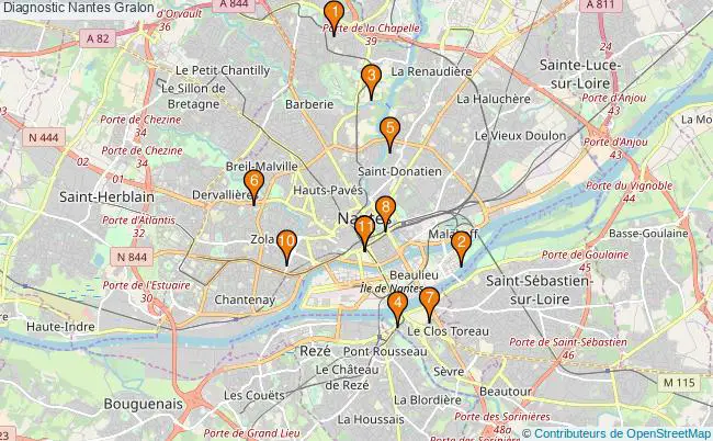 plan Diagnostic Nantes Associations diagnostic Nantes : 15 associations