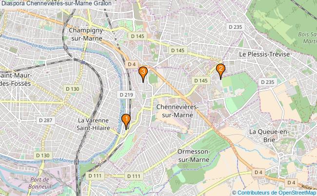 plan Diaspora Chennevières-sur-Marne Associations Diaspora Chennevières-sur-Marne : 3 associations
