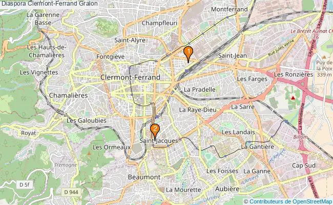 plan Diaspora Clermont-Ferrand Associations Diaspora Clermont-Ferrand : 3 associations