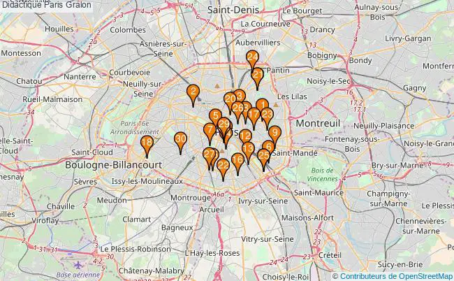 plan Didactique Paris Associations didactique Paris : 52 associations
