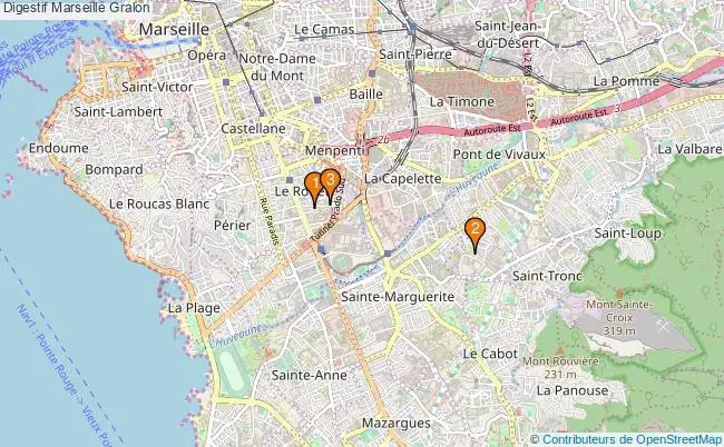plan Digestif Marseille Associations Digestif Marseille : 2 associations