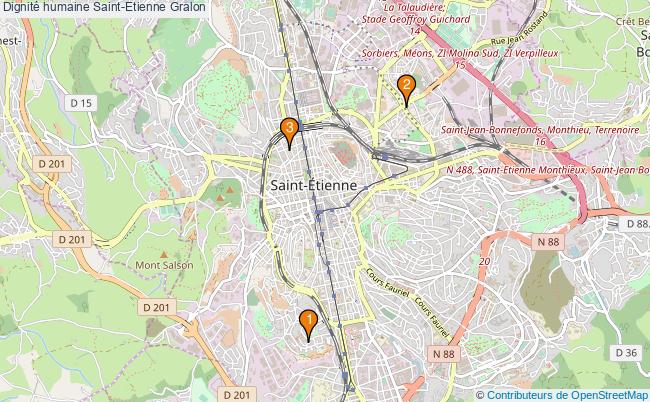 plan Dignité humaine Saint-Etienne Associations dignité humaine Saint-Etienne : 4 associations
