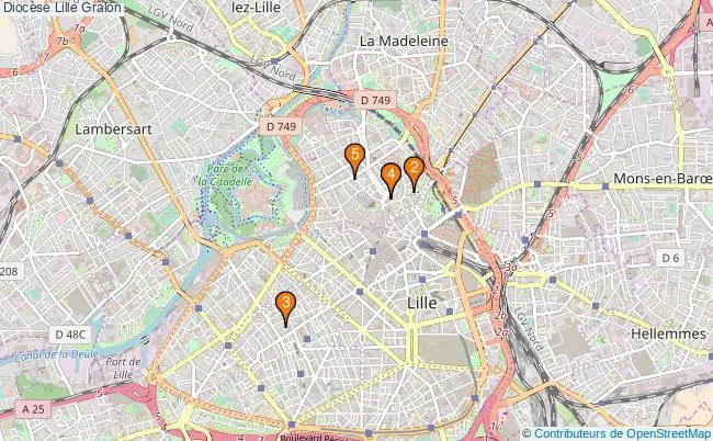 plan Diocèse Lille Associations diocèse Lille : 5 associations