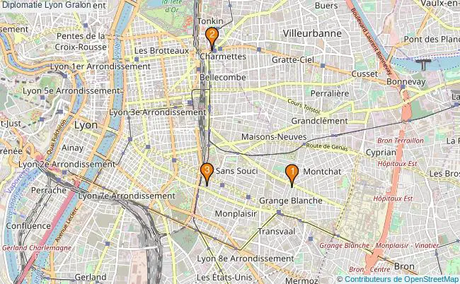 plan Diplomatie Lyon Associations diplomatie Lyon : 5 associations