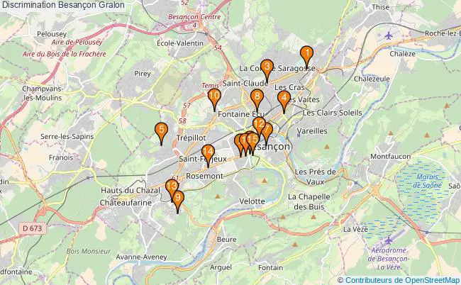 plan Discrimination Besançon Associations discrimination Besançon : 18 associations