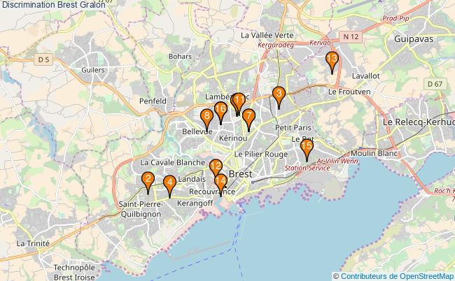 plan Discrimination Brest Associations discrimination Brest : 22 associations