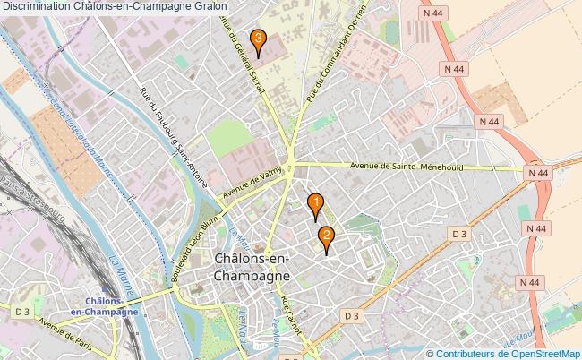 plan Discrimination Châlons-en-Champagne Associations discrimination Châlons-en-Champagne : 6 associations