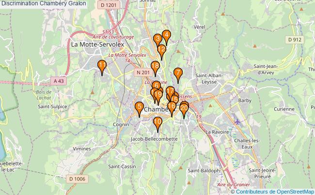 plan Discrimination Chambéry Associations discrimination Chambéry : 24 associations