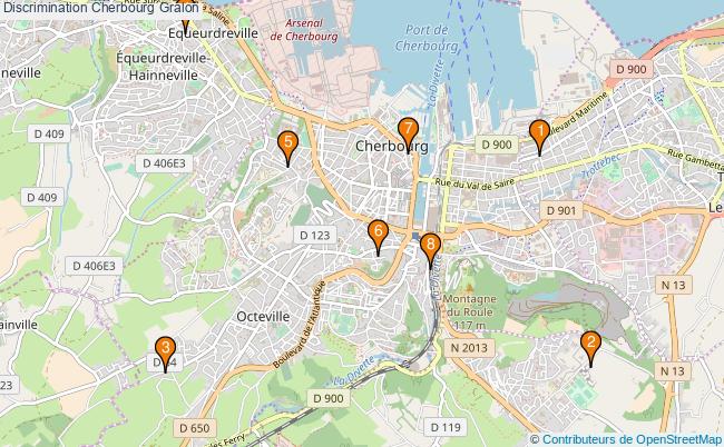 plan Discrimination Cherbourg Associations discrimination Cherbourg : 8 associations