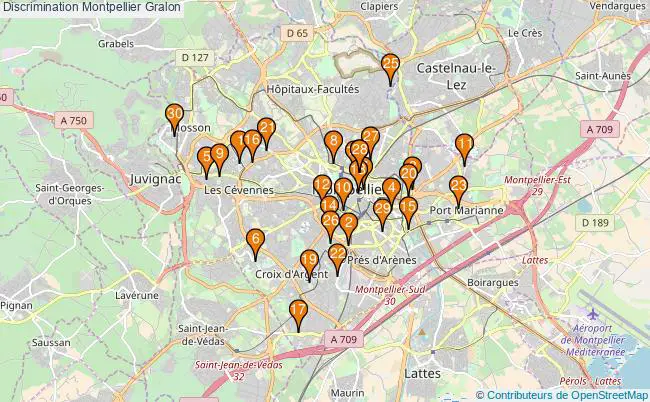 plan Discrimination Montpellier Associations discrimination Montpellier : 79 associations