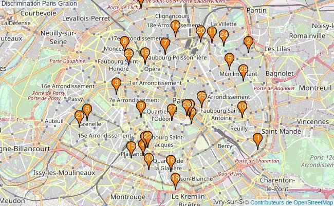 plan Discrimination Paris Associations discrimination Paris : 654 associations