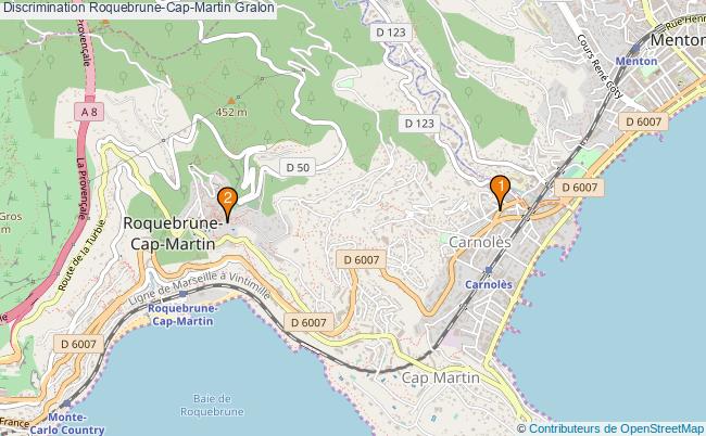 plan Discrimination Roquebrune-Cap-Martin Associations discrimination Roquebrune-Cap-Martin : 2 associations