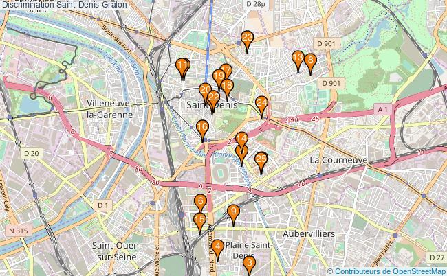 plan Discrimination Saint-Denis Associations discrimination Saint-Denis : 32 associations
