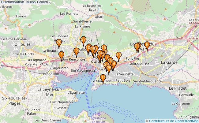plan Discrimination Toulon Associations discrimination Toulon : 34 associations