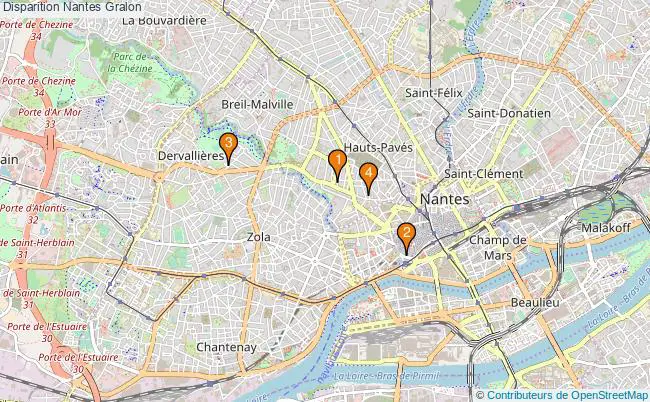 plan Disparition Nantes Associations Disparition Nantes : 4 associations