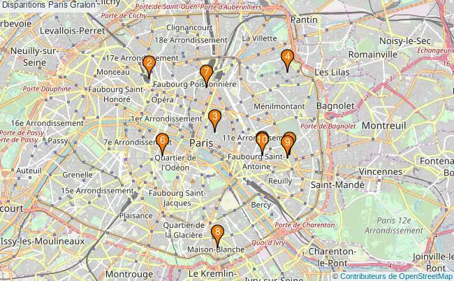 plan Disparitions Paris Associations Disparitions Paris : 11 associations