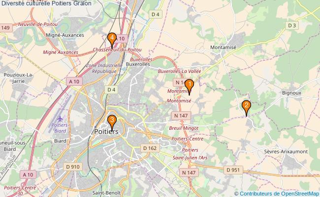 plan Diversité culturelle Poitiers Associations diversité culturelle Poitiers : 6 associations