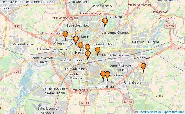 plan Diversité culturelle Rennes Associations diversité culturelle Rennes : 15 associations