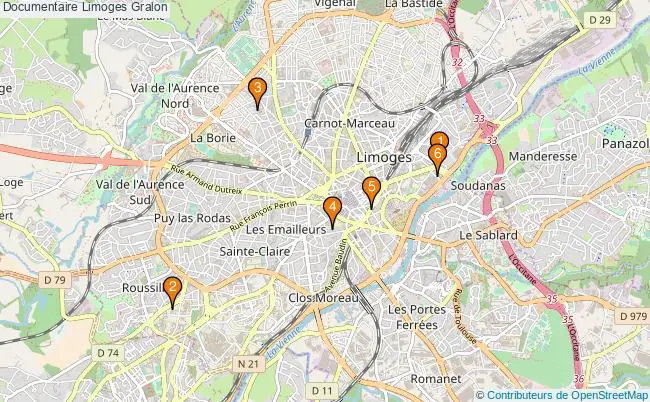 plan Documentaire Limoges Associations documentaire Limoges : 6 associations