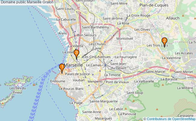 plan Domaine public Marseille Associations domaine public Marseille : 4 associations