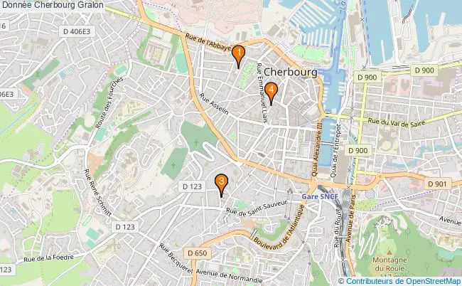 plan Donnée Cherbourg Associations Donnée Cherbourg : 4 associations