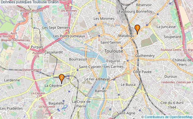 plan Données publiques Toulouse Associations données publiques Toulouse : 3 associations