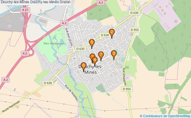 plan Douchy-les-Mines Douchy-les-Mines Associations Douchy-les-Mines Douchy-les-Mines : 8 associations