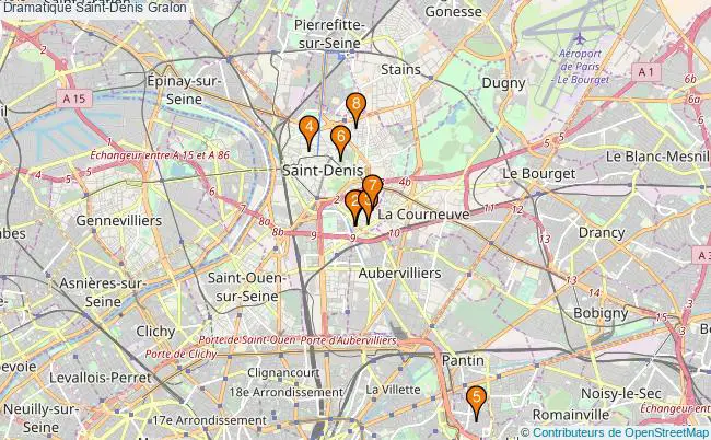 plan Dramatique Saint-Denis Associations dramatique Saint-Denis : 7 associations