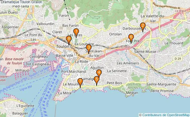 plan Dramatique Toulon Associations dramatique Toulon : 8 associations