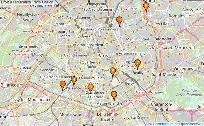 plan Droit à l'éducation Paris Associations droit à l'éducation Paris : 12 associations