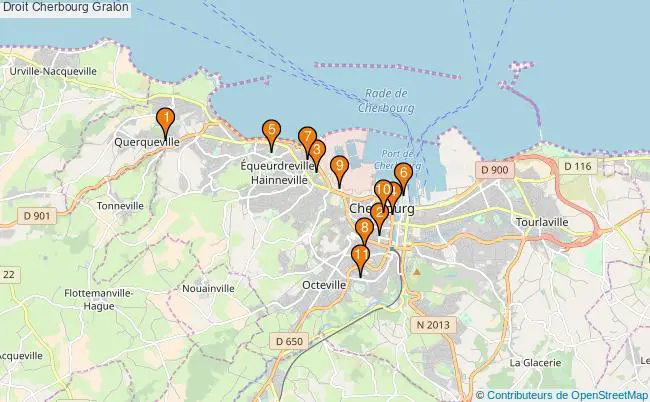 plan Droit Cherbourg Associations droit Cherbourg : 12 associations