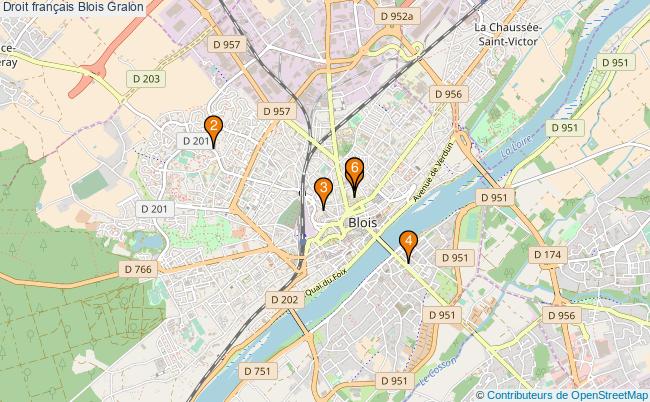 plan Droit français Blois Associations droit français Blois : 4 associations
