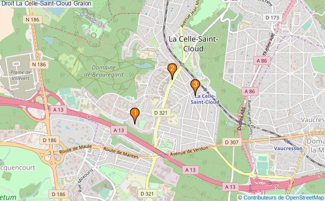 plan Droit La Celle-Saint-Cloud Associations droit La Celle-Saint-Cloud : 4 associations