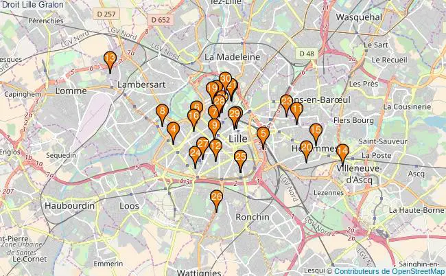 plan Droit Lille Associations droit Lille : 120 associations