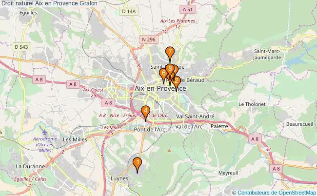 plan Droit naturel Aix en Provence Associations droit naturel Aix en Provence : 8 associations