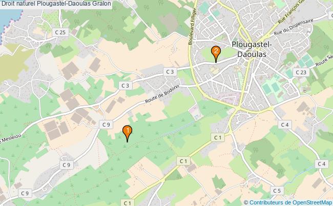 plan Droit naturel Plougastel-Daoulas Associations droit naturel Plougastel-Daoulas : 2 associations