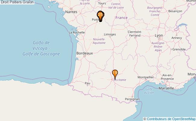 plan Droit Poitiers Associations droit Poitiers : 35 associations