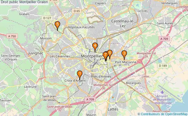 plan Droit public Montpellier Associations droit public Montpellier : 10 associations