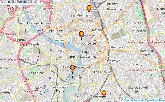 plan Droit public Toulouse Associations droit public Toulouse : 5 associations