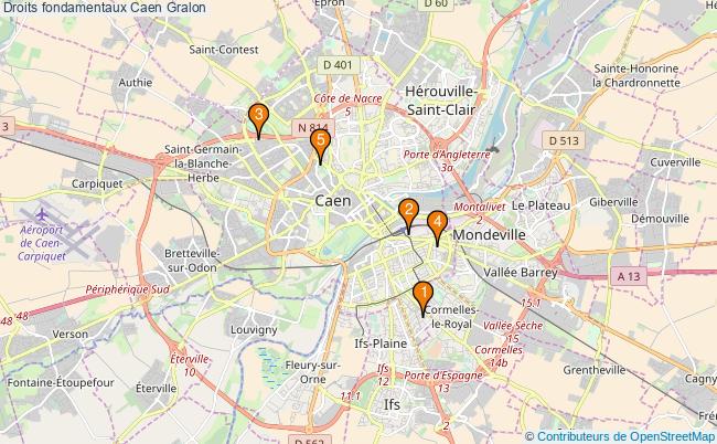 plan Droits fondamentaux Caen Associations droits fondamentaux Caen : 5 associations